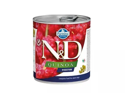 N&D dog Quinoa senior lamb 285 g