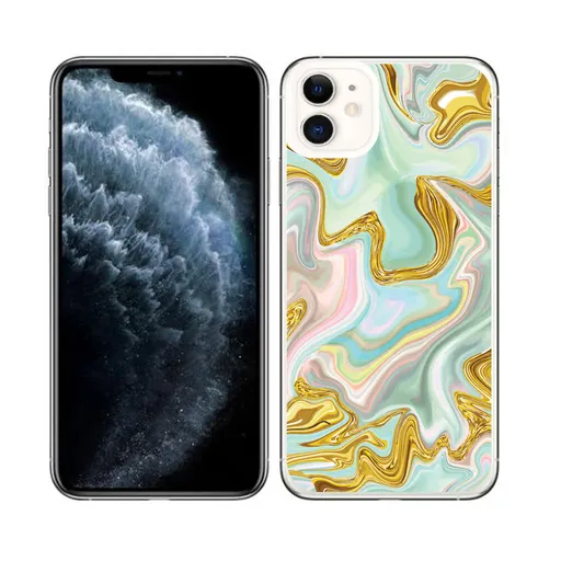 PROTEMIO MY ART Ochranný obal Apple iPhone 11 NEON (041)