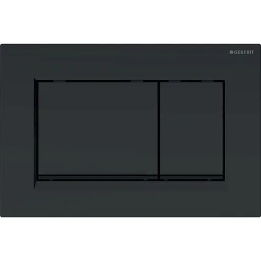 Geberit Sigma30 ovládacie tlačidlo plast čierna matná 115.883.16.1