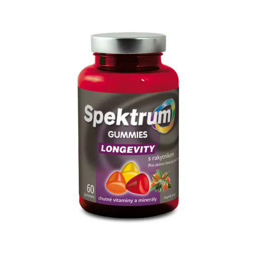 WALMARK Spektrum gummies LONGEVITY s rakytníkom 60 tabliet