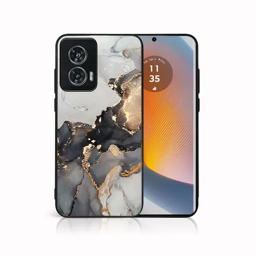 MY ART Ochranný kryt pre Motorola Edge 50 Fusion GREY MARBLE (140)