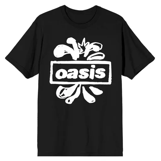 Oasis tričko Logo Splat Čierna M