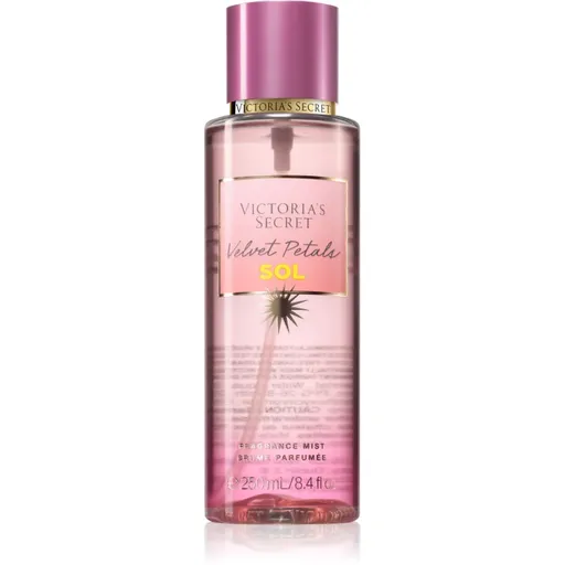 Victoria's Secret Velvet Petals SOL telový sprej pre ženy 250 ml
