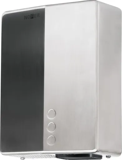 SAPHO - BIGFLOW EVO bezdotykový elektrický sušič rúk 220-240V, 2050W, 218x284x102, nerez mat 01481.S