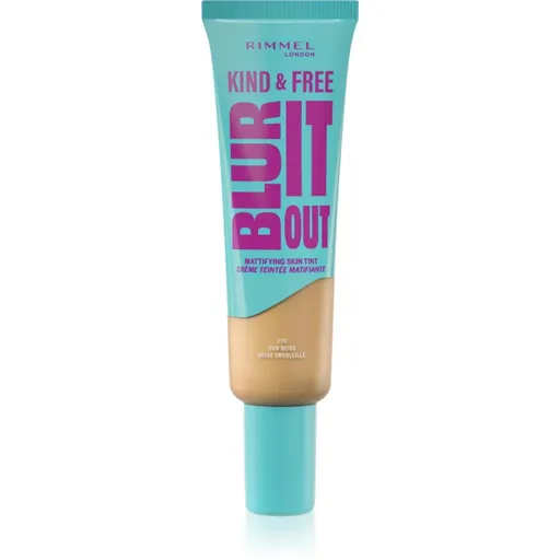 Rimmel Kind & Free Blur It Out ľahký hydratačný make-up odtieň 250 Sun Beige 30 ml