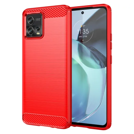 FLEXI TPU Kryt pre Motorola Moto G72 červený