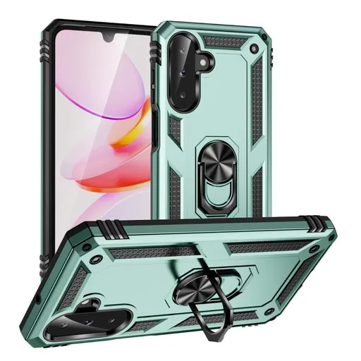 RING Kryt s držiakom pre Samsung Galaxy A17 / A17 5G zelený