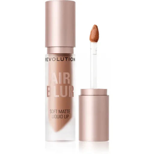 Makeup Revolution Air Blur Liquid Lipstick ľahký tekutý matný rúž odtieň Hazy 3.5 ml
