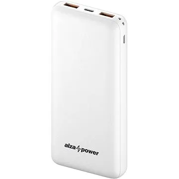 AlzaPower Onyx 20 000 mAh Fast Charge + PD3.0 biela (APW-PBO20CFW)