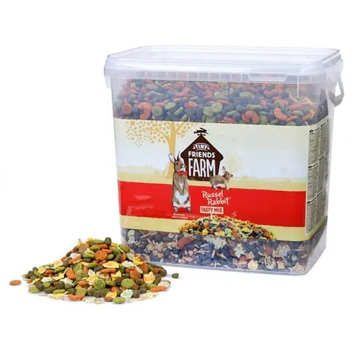 SUPREME Tiny Friends Farm Tasty mix krmivo pre králiky vedierko 4 kg