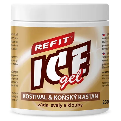 Refit Ice gél s kostihojom a gaštanom 230 ml hnedý