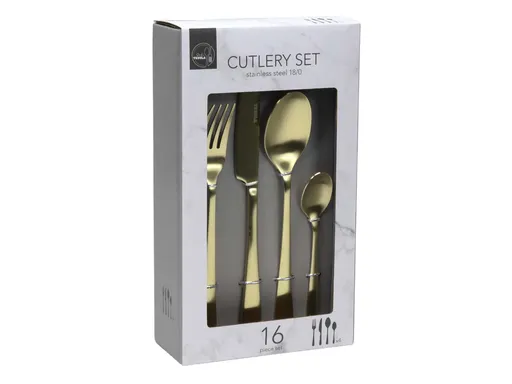 HIT SADA PRÍBOROV 16 KS ZLATÁ