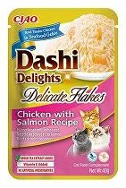 Churu Cat Dashi Delights Deli Flakes Chick&Salmon 40g + Množstevná zľava