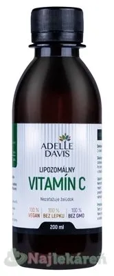 Adelle Davis Liposomální Vitamín C 200 ml