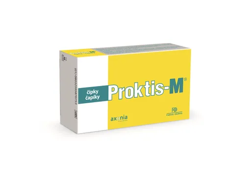 PROKTIS-M rektálne čapíky na hojenie rán 10ks