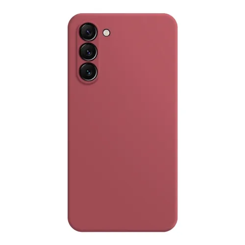 RUBBER Ochranný kryt pre Samsung Galaxy S23 5G červený