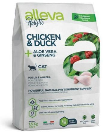 Alleva HOLISTIC cat adult chicken & duck granule pre mačky 1,5kg