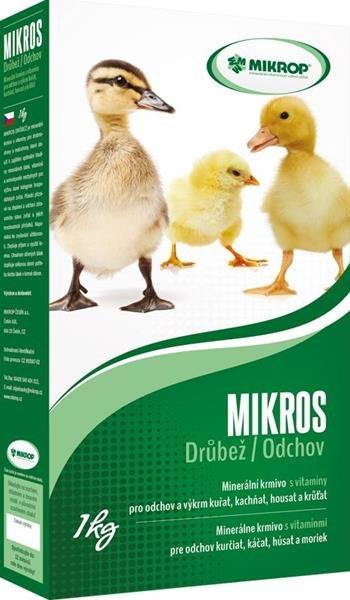 MIKROS minerály a aminokyseliny na odchov hydiny 1kg