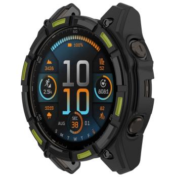 TPU HALF COVER Kryt pre Garmin Enduro 3 čierny-zelený