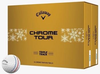 Callaway Chrome Tour White Triple Track Golfové lopty