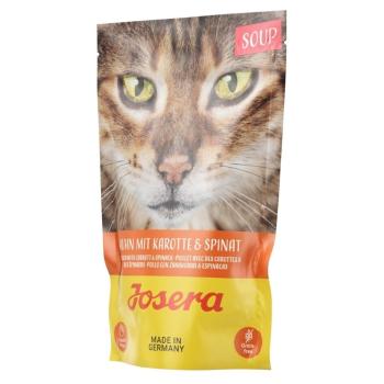 JOSERA Huhn mit Karotte Spinat Soup polievka pre mačky 70 g