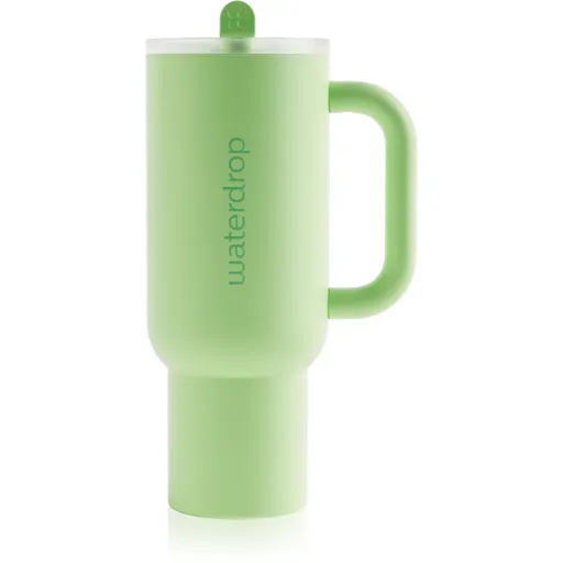 Waterdrop Explorer Tumbler tumbler z nehrdzavejúcej ocele s rúrkou Green 1100 ml