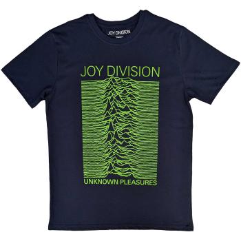 Joy Division tričko Unknown Pleasures FP Modrá XXL