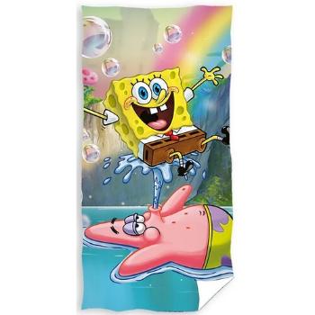 Carbotex Detská osuška Sponge Bob Vodotrysk, 70 x 140 cm