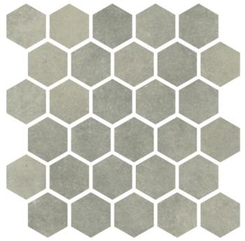 Mozaika Cir Materia Prima soft mint hexagon 27x27 cm lesk 1069918