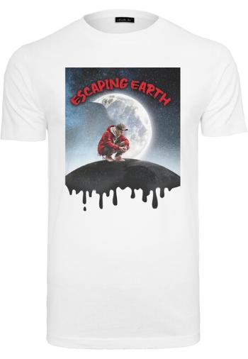 Mr. Tee Escaping Earth Tee white - 4XL