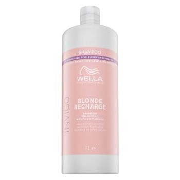 Wella Professionals Invigo Blonde Recharge Shampoo šampón proti žltnutiu odtieňov 1000 ml