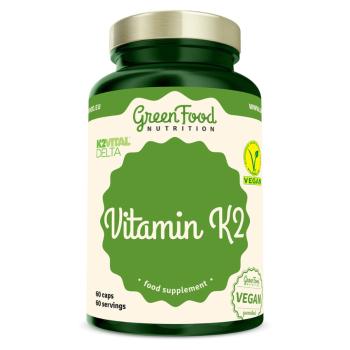 GREENFOOD NUTRITION Vitamín K2 Vital Delta 60 kapsúl