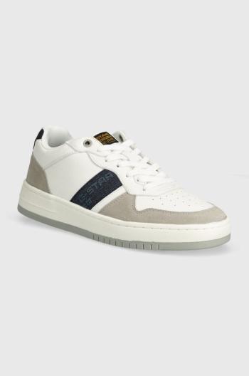 G-Star Raw sportcipő BREND LEA DNM M fehér, 2412070501.WHT.LGRY