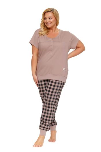Dámske pyžamo 4430 beige plus