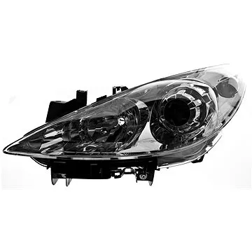 ACI PEUGEOT 307 05 - predné svetlo H7+H1 (el. ovládané + motorček) L (4041961)