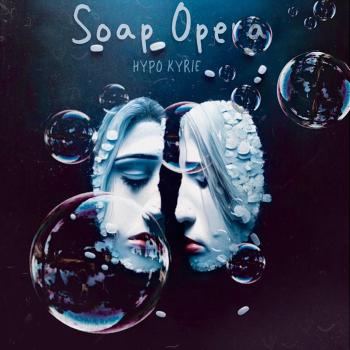 Soap Opera (Blue With Magenta Splatter)