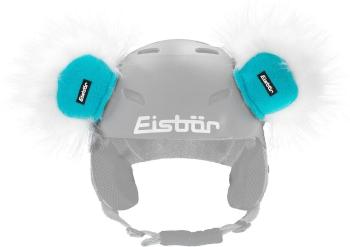 Eisbär Teddy Ears White/Sky Blue UNI Lyžiarska prilba