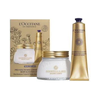 L'Occitane en Provence Darčeková sada Pro-Youth Shea Immortelle Body & Hands Duo