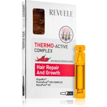 Revuele Thermo-Active Complex Hair Repair And Growth ampuly pre rast vlasov a posilnenie od korienkov 8x5 ml