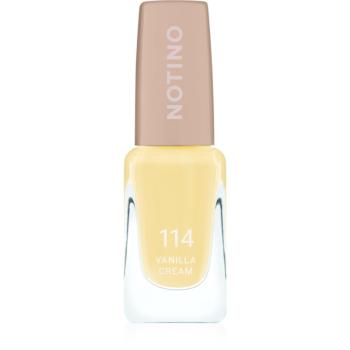 Notino Gel Effect Nail Polish lak na nechty s gélovým efektom 114 Vanilla Cream 10 ml