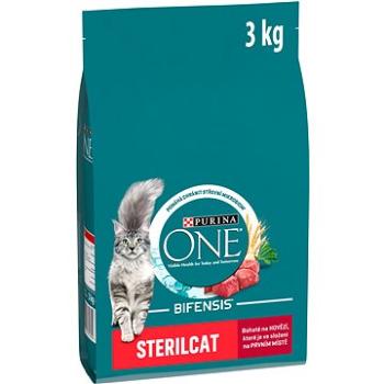 Purina ONE sterilcat s hovädzím 3 kg (7613035611610)