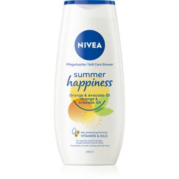 NIVEA Summer Happiness Orange & Avocado Oil vyživujúci sprchový gél 250 ml