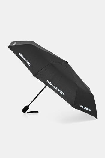 Dáždnik Karl Lagerfeld K/ESSENTIAL čierna farba, A1M50012