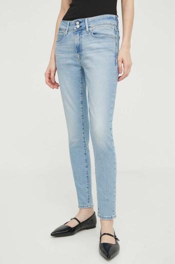 Rifle Levi's 711 DOUBLE BUTTON dámske