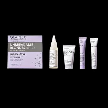 OLAPLEX Unbreakable Blondes Kit Mini kit sada intenzívnej vlasovej starostlivosti 4 ks