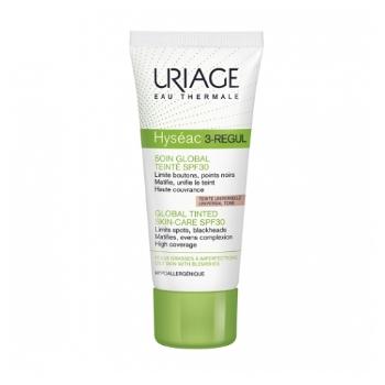 URIAGE Hyséac 3-Regul Tónovací krém proti nedokonalostiam pleti SPF30 40 ml