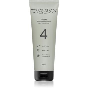 Tomas Arsov Bonfire Leave On Conditioner vyživujúci bezoplachový kondicionér pre jemné vlasy a poškodené vlasy 250 ml