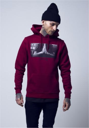 Mr. Tee Pray Hoody ruby - XL