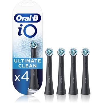 Oral B iO Ultimate Clean náhradné hlavice na zubnú kefku Black 4 ks