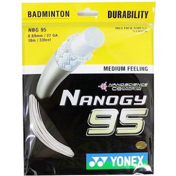 Yonex Nanogy 95, 0,69 mm, 10 m, SILVER GRAY (4930379290435)